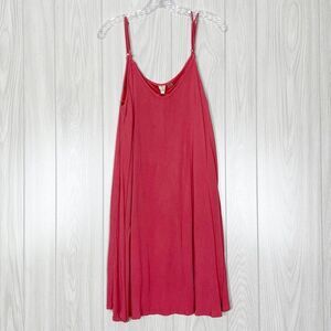 Roxy | Dark Pink Half Year Old Strappy Dress Size Medium